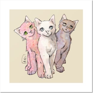 Neapolitan Kittens Posters and Art